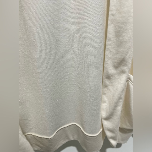 J. Crew Factory Knit Wrap Cardigan Sweater in Ivory size Large NEW - Picture 8 of 10